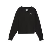 PUMA Unisex ESS Elevated Comfort V-Neck Crew Dk Crew Sweats (1er Pack)