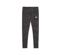 PUMA Damen Essentials Leggings mit Animal-Print XXS, Black