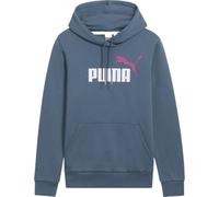 PUMA Damen Essentials Logo Fleece Hoodie Kapuzenpullover, Grau, M