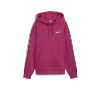 PUMA Damen Essentials Logo Fleece Hoodie Kapuzenpullover, Pink, S