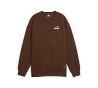 PUMA Damen Essentials Oversized Fleece Sweatshirt, Braun, L