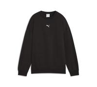 PUMA Damen Essentials Oversized Fleece Sweatshirt, Schwarz Ss25, XL