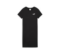PUMA Damen Essentials Small Logo Slim Fit T-Shirt Kleid, Schwarz Ah25, XX-Large