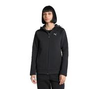 PUMA Damen evoStripe Kapuzenjacke M, Black