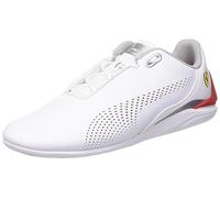 PUMA Damen Ferrari Drift Cat Decima Sneaker, Weiß-Rosso Corsa, 42 EU