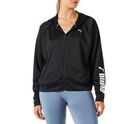 PUMA Damen Fit Tech Knit Full Zip Kapuzenjacke, Schwarz, L
