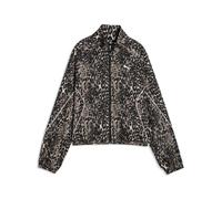 PUMA PUMA SPORT ANIMAL Relaxed AOP Full-Zip Woven Jacket Damen | MOUSE GRAY |