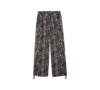 Puma Damen Freizeit / Mode Sommer GJ Sporthosen lang Jogginghosen Da PUMA SPORT ANIMAL Relaxed AOP Wide Leg Woven Pants (694005) M beige