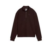 PUMA Damen Essentials Elevated Standard Sweatshirt mit Reißverschluss bis zum Hals