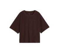 Puma Damen Freizeit / Mode Sommer GJ T-Shirts / Tanks T-Shirts/Tanks ku.Arm Da PUMA CLASS Relaxed Graphic Tee (694018) XS Braun