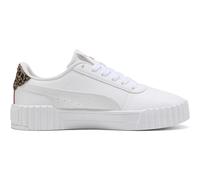 PUMA Carina 3.0 Animal Flair Sneaker Damen 01 - PUMA white/PUMA gold 40.5