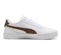 PUMA Damen Carina 3.0 Feline Sneakers 39, White Soft Taupe Brown