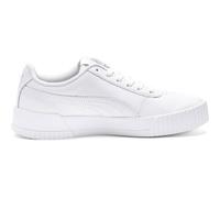 PUMA Damen Carina L Sneakers, Puma White-Puma White-Puma Silver, 38 EU