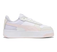 PUMA Carina Street Plateau Sneaker Damen 10 - PUMA white/frosty pink/alpine snow 40