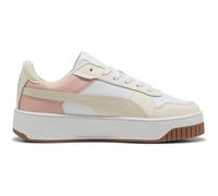 PUMA Carina Street Plateau Sneaker Damen 42 - PUMA white/alpine snow/frosted ivory 40