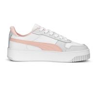 PUMA Damen Carina Street Sneaker, White Rose Dust Feather Gray, 40.5 EU