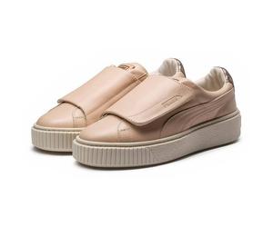 PUMA Damen Freizeitschuhe Puma Platform Strap Up Wn's (364951) 40 ½ NATURAL VACHETTA-BIRCH