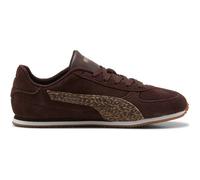 Sneaker PUMA "ST Track Feline Sneakers Damen", Damen, Gr. 42, chocolate fondue soft taupe braun, Obermaterial: Textil, Rekonstituiertes Leder. Futter: Textil. Innensohle: Textil. Laufsohle: Gummi, Sch