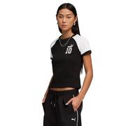 FUTURE.PUMA.ARCHIVE Slim Ringer-T-Shirt Damen, Kleidung, Schwarz, XL