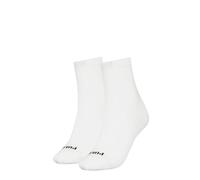 2er Pack PUMA Heart Logo Crew Socken Damen 001 - white/black 35-38