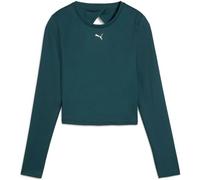PUMA Damen Hemd W GREEN TERRAINS LONG SLEEVE (527490) L Green Terrain