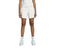 PUMA Damen HER 5" Shorts mit hohem Bund M, Alpine Snow White