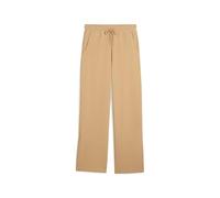 PUMA Damen HER Bequeme Straight Fit Hose mit hohem Bund XS, Warm Beige Brown