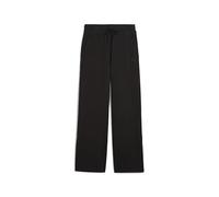 PUMA Damen HER Comfort High-Waist Straight Pants Gestrickte Hosen, PUMA Black,