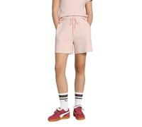 Puma Damen Her High-Waist 5" Gestrickte Shorts, Rose Quartz, L EU