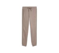 PUMA Damen HER High-Waist-Jogginghose M, Sandstone Beige