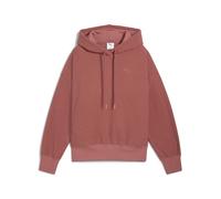 Hoodie PUMA "HER Oversized Winterized Hoodie Damen", Damen, Gr. L, exotic rot, Obermaterial: 100% Polyester; Kapuzenfutter: 100% Baumwolle; Rippe: 97% Baumwolle, 3% Elasthan, oversize, Sweatshirts Hoo