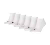 PUMA Unisex Füsslinge 6er Pack (005) weiss 39/42