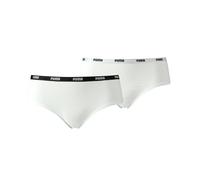 Puma Hipster Iconic - Soft Cotton Modal Stretch - 2er Pack Damen Weiß XS