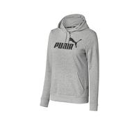Puma Damen Hoodie mit verstellbarer Kapuze (Grau, M)