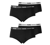 PUMA Damen Unterhose ICONIC MINI SHORT 2P Black M (8718824315096)