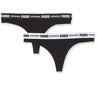 PUMA Damen Iconic String 2P Packed Unterwäsche, Black, XS