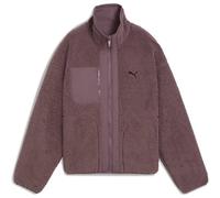 PUMA wendbare Sherpa Hybridjacke Damen 88 - raisin L