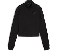 PUMA Damen Jacke W x HYROX CLOUDSPUN 1/4 ZIP (527635) XL Schwarz