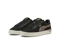 PUMA Damen Jada Classic Animal Flair Sneakers 38.5, Black Gold Team Regal Red
