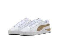 PUMA Damen Jada Classic Aqua Metallics Sneakers 39, White Alpine Snow Gold
