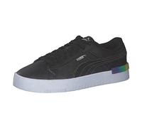 PUMA Damen Jada Rainbow Hues Sneaker, Black Black Silver, 40.5 EU