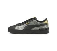 PUMA Damen Jada Snake Premium Sneaker, Team Gold Black, 37 EU