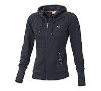 PUMA Damen Kapuzen-Jacke Move Graphic Sweat, Black, XS, 506223 01