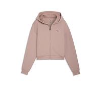 Puma Cloudspun Full Zip Damen Hoodie beige - M