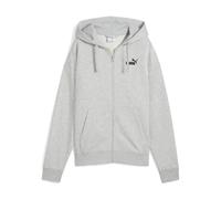 Puma Damen Kapuzenjacke ESS Small No. 1 Logo Comfort FZ TR 682410-04 M Light Gray Heather