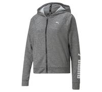 PUMA Damen Fit Tech Knit Full Zip Kapuzenjacke, Schwarz, L