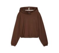 Puma Damen Kapuzenpullover STUDIO FOUNDATIONS HOODY 524848-65 S Espressi Brown