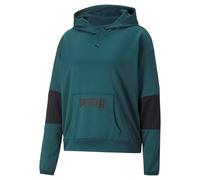 Puma Damen Kapuzenpullover Train All Day Hoodie 522347-24 M Varsity Green