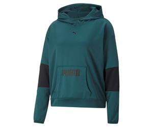 Puma Damen Kapuzenpullover Train All Day Hoodie 522347-24 S Varsity Green
