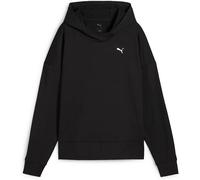 Sweatshirt PUMA "CLOUDPSUN Hoodie Damen", Damen, Gr. XL, schwarz-weiß (schwarz, weiß), Obermaterial: 15% Elasthan, 85% Polyester, relaxed fit, Langarm, Sweatshirts (52175511-XL) schwarz, weiß